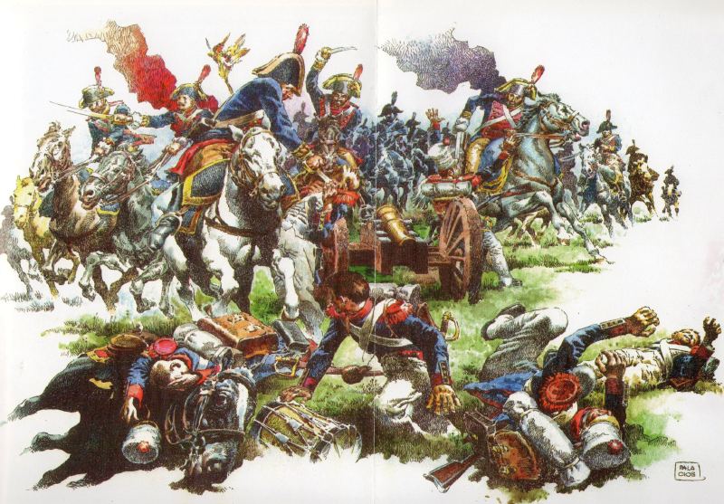  La carga del Regimiento de Línea del Rey la carga de caballería más brillante de la historia militar española Tuvo lugar durante la batalla de Talavera