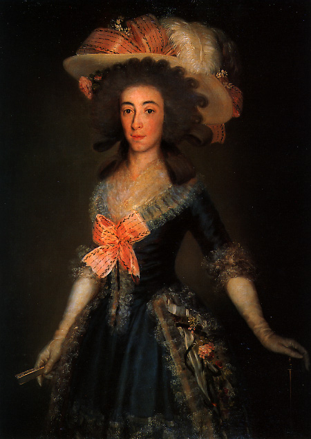 María Josefa de la Soledad, Duquesa de Osuna, o La Condesa Duquesa de Benavente (1785). Óleo sobre lienzo. 111 x 80 cm. Colección B. March (Palma de Mallorca, España).