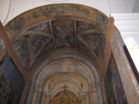 Interior de la ermita de Nuestra Señora de la Oliva